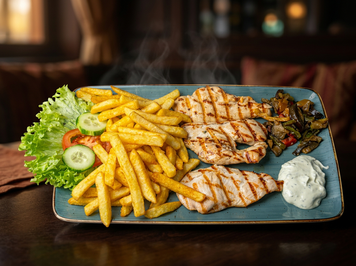 Hähnchenfilet vom Grill